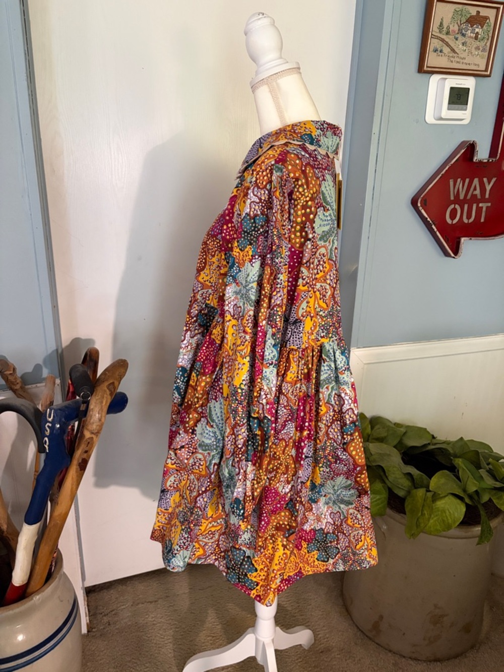 Kika Vargas for Target Vibrant Floral Patchwork Tunic Dress - Multicolor - Picture 4 of 7